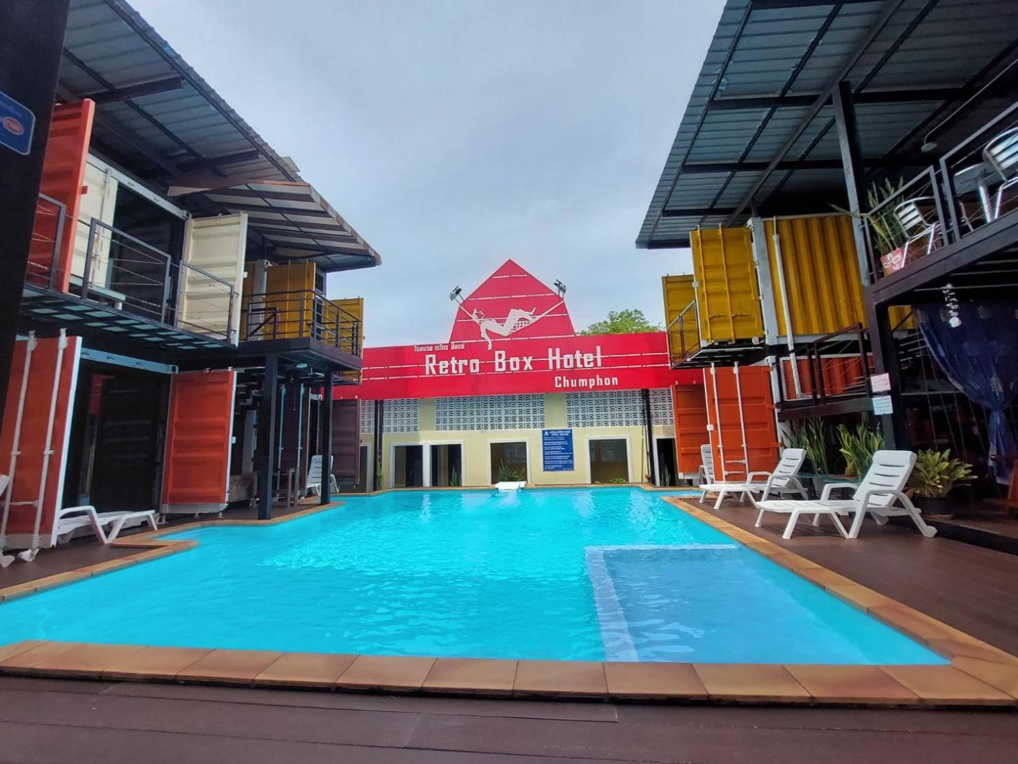 Retro Box Hotel Чумфон Екстериор снимка